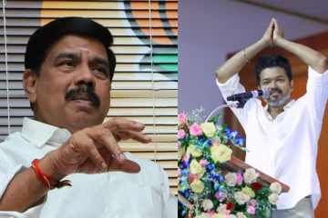 அரசியல் லாபத்திற்காக நீட் எதிர்ப்பு...கூட்டணி வைக்கும் விஜய்!! பாஜக கரு.நாகராஜன்