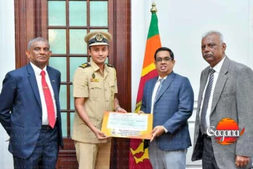 සිවිල් ආරක්ෂක දෙපාර්තමේන්තු සාමාජිකයන්ගේ දිනක වැටුප Rebuilding Sri Lanka අරමුදලට