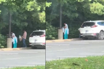 கனடாவில் சாலையோரம் குப்பை கொட்டிய தம்பதி? ஒரு வைரல் வீடியோ