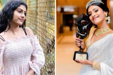 මම රඟපෑ පළමු ටෙලිනාට්යයෙන්ම සම්මානයක් ලැබෙයි කියලා මම කවදාවත් හිතුවේ නැහැ, මම ආදරේට ගොඩක් අවංකයි-නිවර්තනා දේවගේ (PHOTOS)