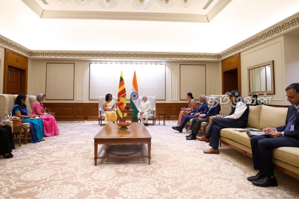ஹரிணி - மோடி டெல்லியில் சந்திப்பு | Harini Modi Meeting In Delhi