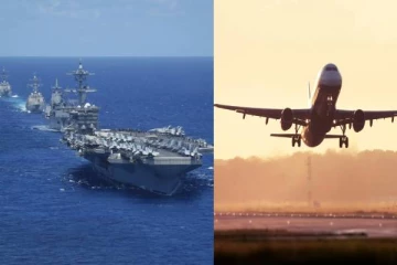மத்திய கிழக்கிற்கு போர் கப்பல்களை நகர்த்தும் அமெரிக்கா - தயரான இந்திய விமானங்கள்
