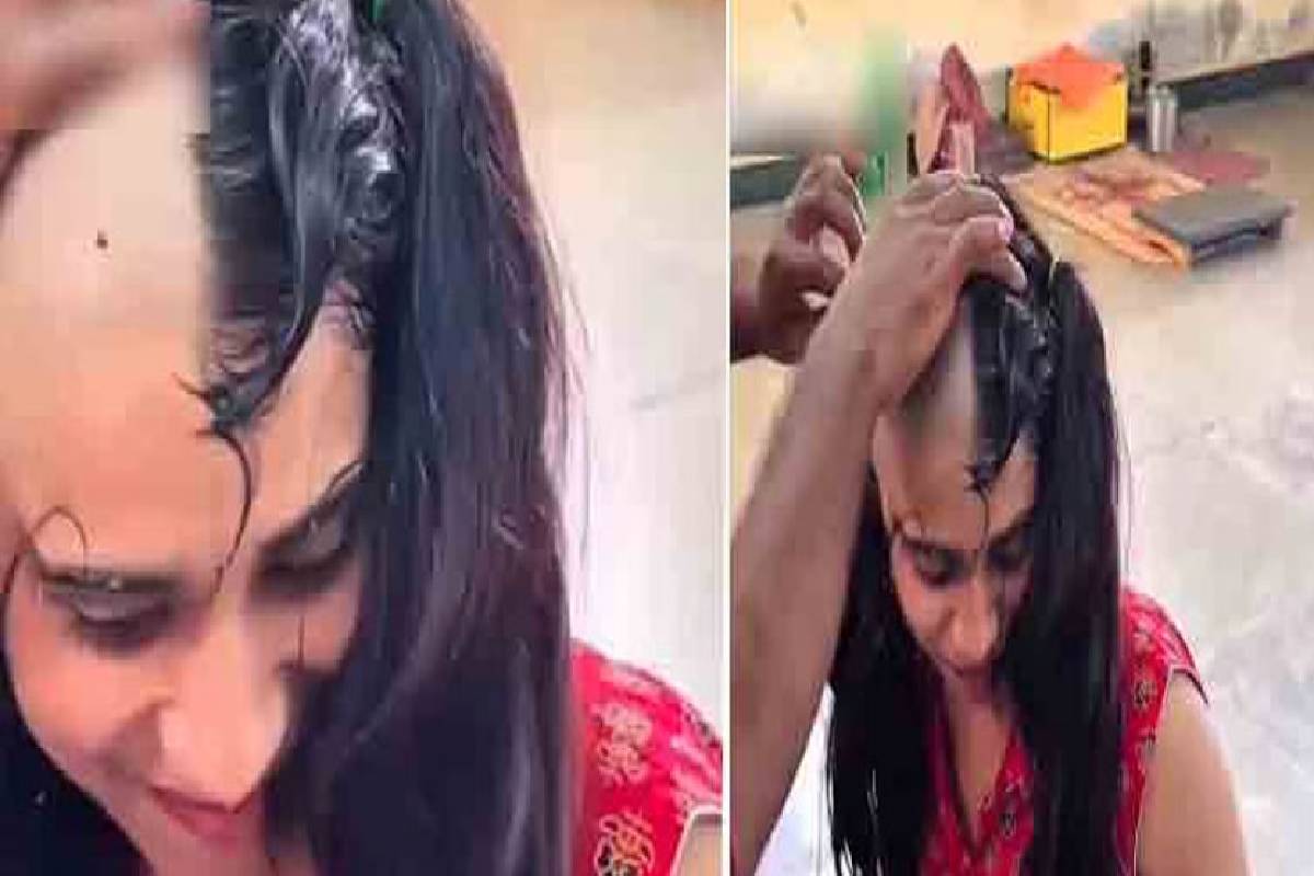 மொட்டை அடித்துக் கொண்ட இளம் பெண்! வைரல் வீடியோவின் பின்னணி | Did A Woman Shave Her Head To Avoid Marriage மொட்டை அடித்துக் கொண்ட இளம் பெண்! வைரல் வீடியோவின் பின்னணி | Did A Woman Shave Her Head To Avoid Marriage