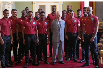 மன்னர் சார்லஸை சந்தித்த வெஸ்ட் இண்டீஸ் அணி