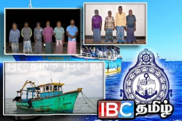 இலங்கை கடற்பரப்பில் கைதான இந்திய கடற்றொழிலாளர்கள்