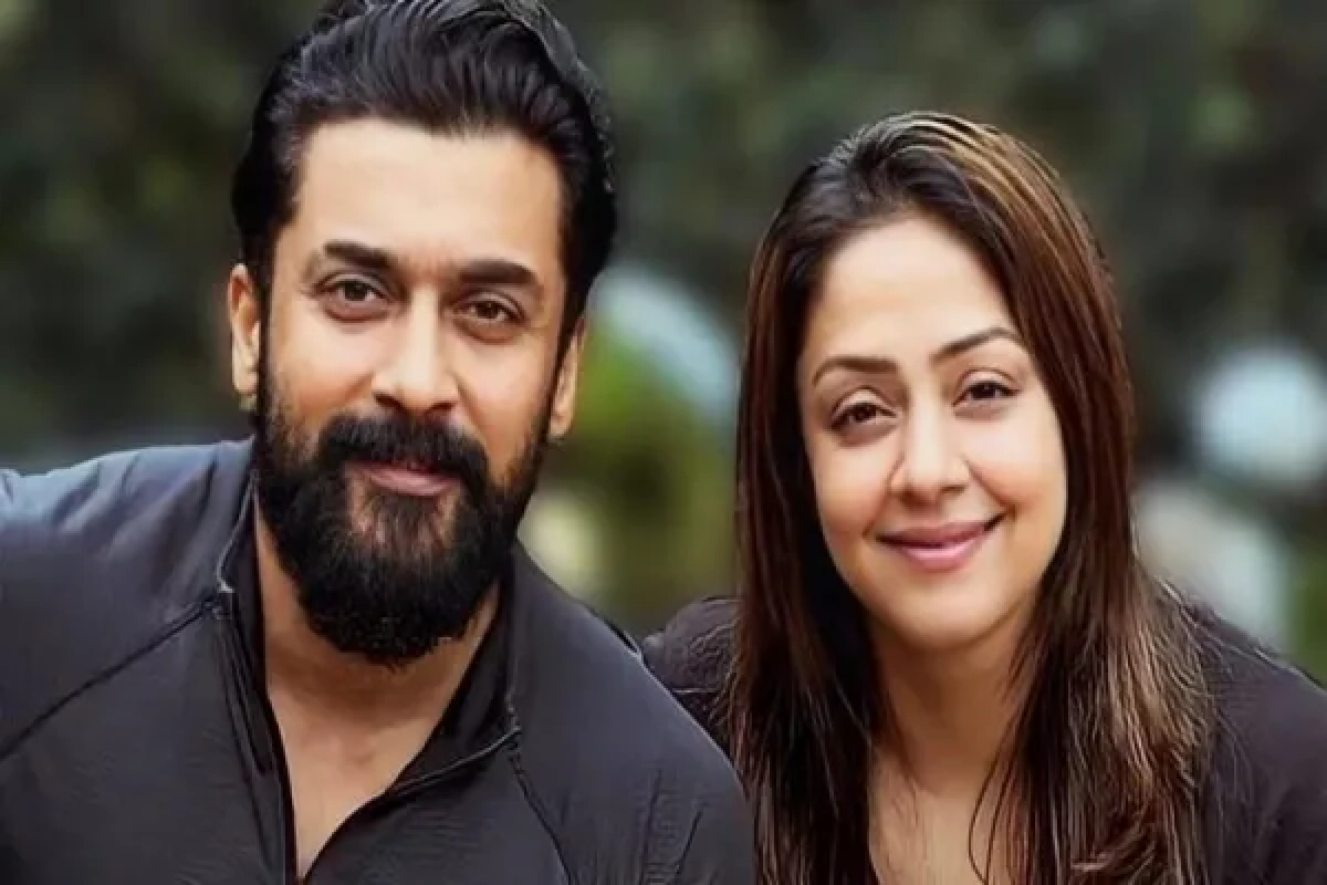 சூர்யாவை கியூட்டாக மிரட்டிய ஜோதிகா சூர்யாவை கியூட்டாக மிரட்டிய ஜோதிகா