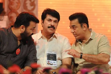 மலையாள சூப்பர் ஸ்டார்களுடன் இணைந்து நடிக்கும் கமல் ! யார் யாருடன் பாருங்க..