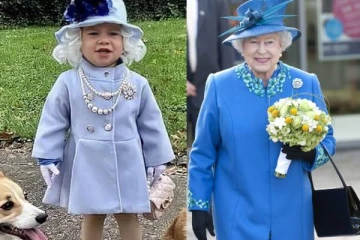 இங்கிலாந்து ராணி போன்று ஆடை அணிந்த குழந்தை;  இன்ப அதிர்ச்சி கொடுத்த மகாராணியார்!