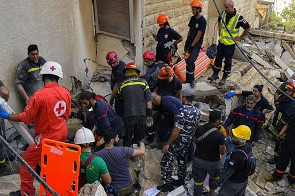 லெபனானில் கட்டட இடிபாடுகளில் இருந்து மீட்கப்பட்ட இலங்கை பெண்ணின் சடலம் | Sri Lankan Woman Body Recover In Lebanon Building