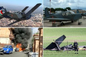 நடுவானில் போர் விமானங்கள் இரண்டு திடீரென மோதி விபத்து - விமானிகள் இருவர் பலி