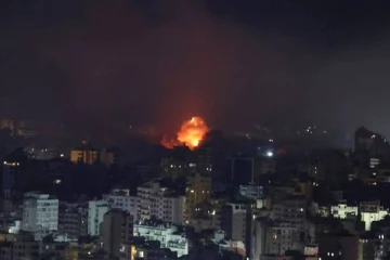 இஸ்ரேல் லெபானானின் மீது நாடத்திய கடுமையான தாக்குதல்... அதிர்ச்சி புகைப்படங்கள்!