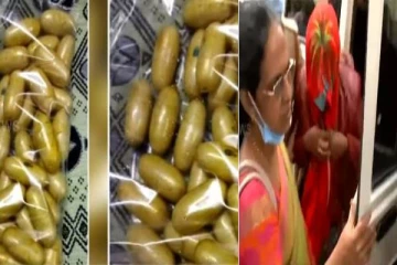 அயன்பட பாணியில் போதை மருந்து கடத்திய உகாண்டா நாட்டு பெண் கைது..!