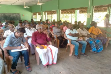 கிளிநொச்சி புழுதியாறு ஏற்று நீர்ப்பாசனத் திட்டத்தை மீள ஆரம்பிப்பது தொடர்பில் கலந்துரையாடல்