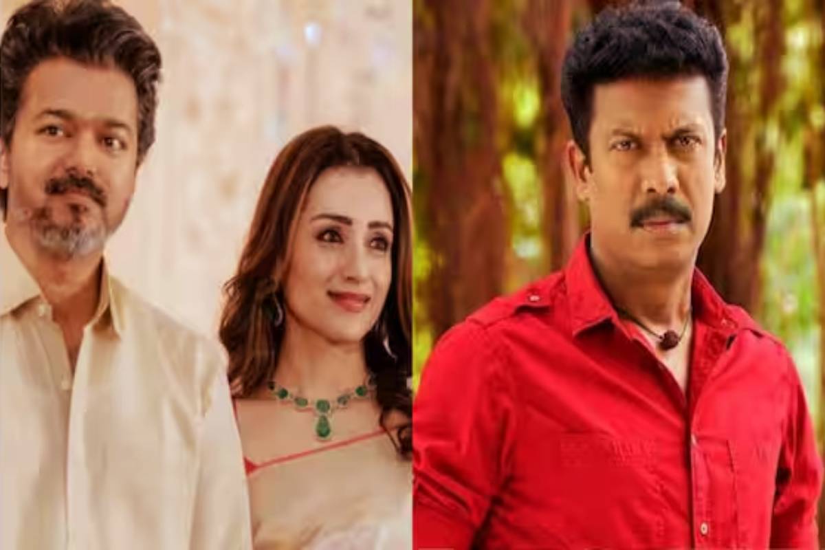 விஜய் த்ரிஷா பற்றி பேச இது தான் காரணம் - சமுத்திரகனி விளக்கம் | Vijay Trisha Issue Samuthirakani Explains Viral Vd
