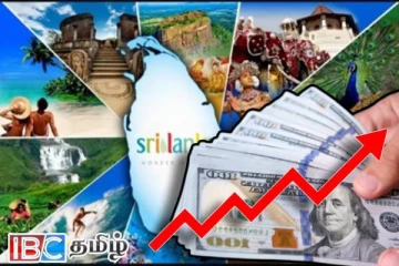 இலங்கையின் சுற்றுலாத்துறை வருமானத்தில் பாரிய அதிகரிப்பு