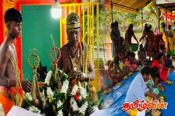 முள்ளியவளை பொன்னகரில் மாவீரர் நினைவாக அமைக்கப்பட்டுள்ள புதிய ஆலயம்