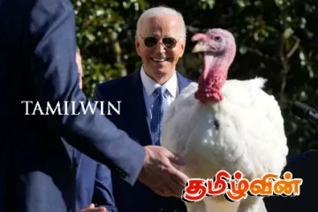 வான்கோழிகளுக்கு மன்னிப்பு வழங்கிய ஜோ பைடன்