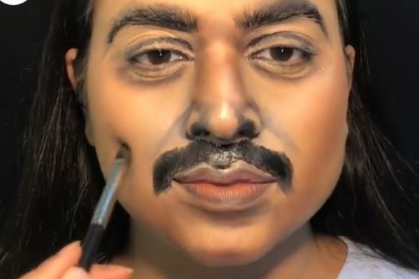 நடிகர் விஜய் சேதுபதியாக மாறிய இளம்பெண் - இணையத்தை கலக்கும் வீடியோ!! | Gir Like Actor Vijaysethupathi Video Viral