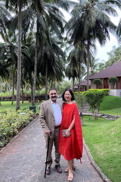 லண்டனில் தாக்குதலுக்குள்ளான இந்திய வம்சாவளி கோடீஸ்வரர்: துணிச்சலுடன் செயல்பட்ட மனைவி | Indian Origin Millionaire Vinod Attacked In London