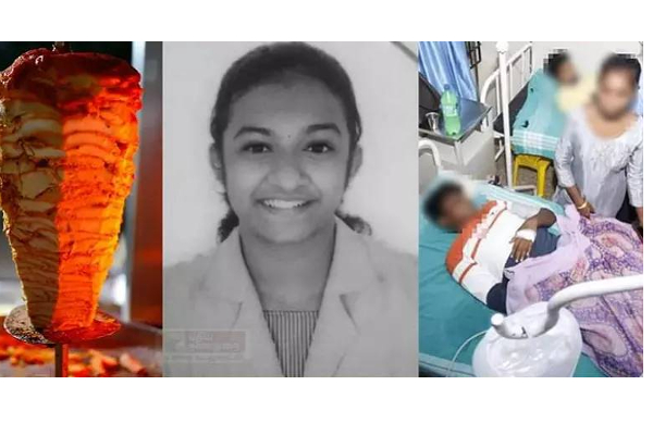 ஷவர்மா சாப்பிட்டு உயிரிழந்த மாணவி! மாநிலம் முழுவதும் அதிரடி நடவடிக்கை! | Kerala School Girl Dies Shawarma Stores Closed