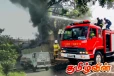ஹொரணையில் தீ விபத்து - தீயை அணைக்கும் முயற்சியில் தீயணைப்புப் படையினர்