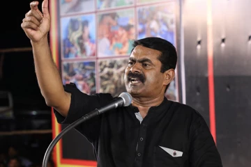 விடுதலைப் புலிகளின் தலைவர் குறித்து தவறான பேச்சு! கொந்தளித்த சீமான்