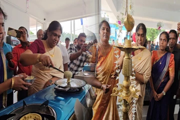 யாழ். சங்கானையில் வடக்கு ஆளுநரால் திறந்து வைக்கப்பட்ட அம்மாச்சி உணவகம்