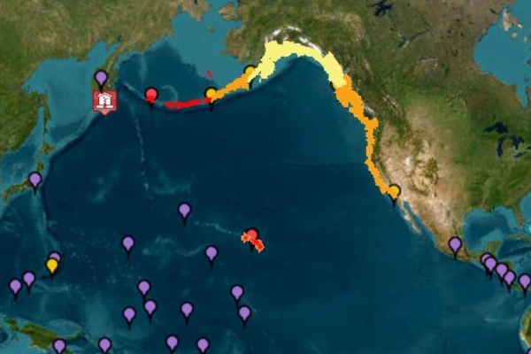 அமெரிக்காவின் கலிபோர்னியா தாக்கிய சுனாமி அலைகள் | Tsunami Warning Issued Usa Today