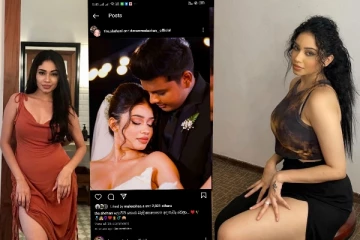 ෂෙහානි කහඳවෙල සහ ජනප්‍රිය ගායක දසුන් මධුෂාන් හොරාට කළ දෙයක් හෙළි වෙයි.." ලොවට හොරා බැඳි පෙම සෙනෙහස අද සැබෑ වෙලා"..(PHOTOS)