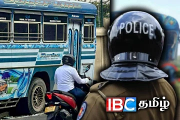 புறக்கோட்டையில் பேருந்து மோதி ஒருவர் படுகாயம்