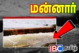 மன்னார் கட்டுக்கரை குளத்தில் வான் நீர் அதிகரிப்பு...!
