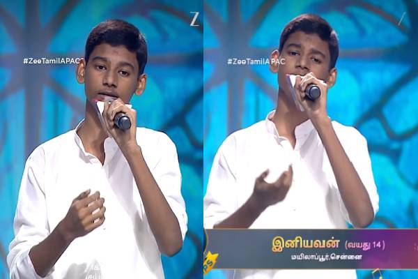 சரிகமப: ஒரிஜினல் சிங்கருக்கே டஃப் கொடுக்குராரே! நடுவர்களை மெய்சிலிர்க்க வைத்த சிறுவன் | Saregamapa Lil Champs Season 5 Sat Promo சரிகமப: ஒரிஜினல் சிங்கருக்கே டஃப் கொடுக்குராரே! நடுவர்களை மெய்சிலிர்க்க வைத்த சிறுவன் | Saregamapa Lil Champs Season 5 Sat Promo