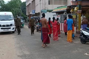 வவுனியாவில் சுகாதார நடைமுறைகளை மீறிய ஆலய நிர்வாகத்தினர் தனிமைப்படுத்தலில்