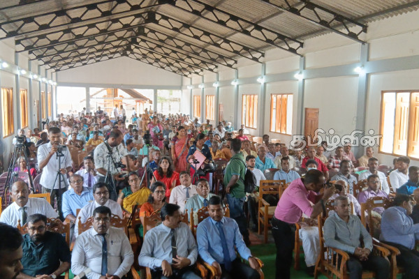 கிளிநொச்சி பளையில் இலவச காணி பத்திரம் வழங்கும் நிகழ்வு | Free Land Distribution Event In Palai