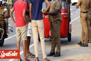 புனர்வாழ்வளிக்கப்பட்ட முன்னாள் போராளியின் பெயரை வீதியிலிருந்து அகற்றுமாறு பொலிஸார் உத்தரவு