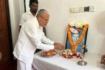 திருகோணமலையில் தந்தை செல்வாவின் 49ஆவது நினைவு தினம் அனுஷ்டிப்பு