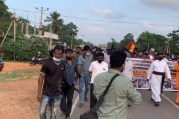 யாழ்ப்பாணம் சென்றடைந்தது பொத்துவில் முதல் பொலிகண்டி வரையான மாபெரும் பேரெழுச்சிப் பேரணி