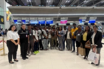 வெளிநாடொன்றில் சிக்கியிருந்த இலங்கையர்கள் பாதுகாப்பாக நாட்டுக்கு