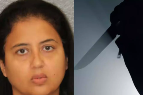 அமெரிக்காவில் இந்திய வம்சாவளி ஆசிரியை கைது ; வீட்டு வேலை செய்யாத கணவனுக்கு கத்திக்குத்து | Us Arrests Indian Origin Teacher அமெரிக்காவில் இந்திய வம்சாவளி ஆசிரியை கைது ; வீட்டு வேலை செய்யாத கணவனுக்கு கத்திக்குத்து | Us Arrests Indian Origin Teacher