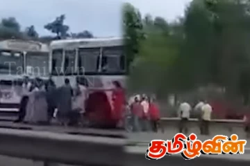 அதிவேக வீதியில் மதிய உணவை உட்கொள்ளும் பயணிகள்