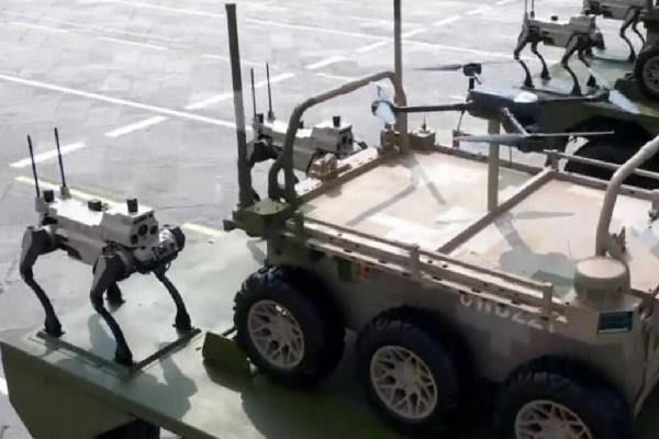 தைவான் கடற்கரைகளில் ரோபோ ஓநாய்களைக் களமிறக்கத் திட்டமிடும் சீனா | China Plots Robot Wolves Onto Taiwan