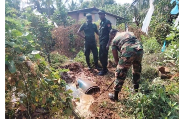 யாழ் - பொலிகண்டியில் வெடிபொருட்கள் மீட்பு