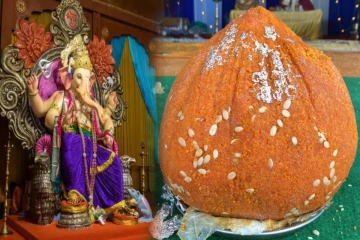 பிள்ளையாருக்கு படைத்த லட்டு ஒன்று ரூ.1.01 கோடிக்கு ஏலம்!