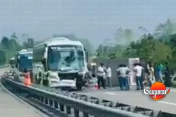 දක්ෂිණ අධිවේගයේ බිහිසුණු අනතුරක් - දැඩි රථවාහන තදබදයකුත්