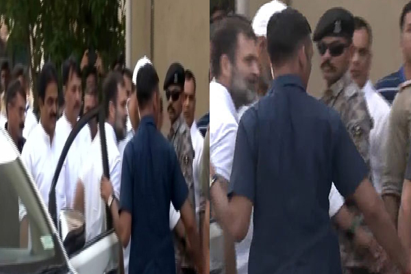 ராகுல் காந்திக்கு இரண்டு ஆண்டுகள் சிறை : பதட்டத்தில் கட்சியினர் - தமிழ்நாடு