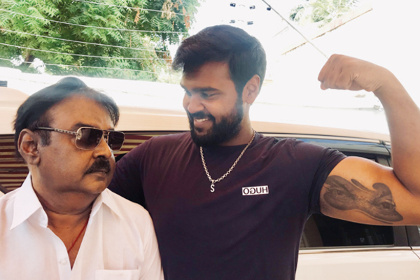 என் அப்பா எனக்கு வைத்த பெயர் வேறு.. விஜயகாந்த் மகன் சண்முக பாண்டியன் ஓபன் டாக் | Shanmuga Pandian Talk About His Original Name