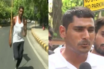 ராஜஸ்தான்- டெல்லி! 50 மணிநேரத்தில்  350 கி.மீ ஓடிய இளைஞர்! ஏன்?