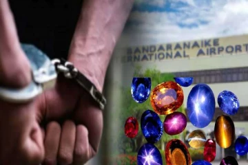 80 இலட்சம் பெறுமதியான இரத்தினக்கற்களுடன் கட்டுநாயக்க விமான நிலையத்தில் கைது