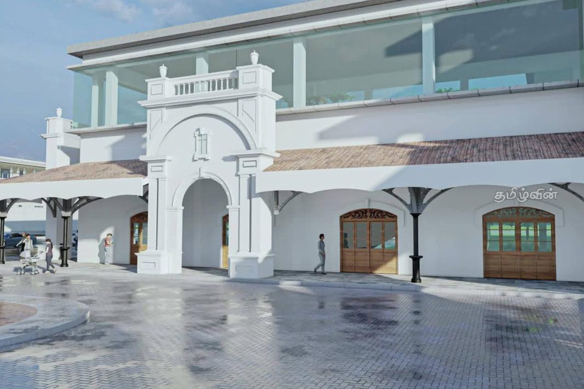 15 மாதங்களில் புதிய தோற்றம் : கொழும்பு கோட்டை தொடருந்து நிலைய மாதிரிப் படங்கள் வெளியீடு! | Colombo Fort Railway Station Modernization Work