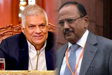 இந்திய தேசிய பாதுகாப்பு ஆலோசகரை சந்தித்த ரணில்